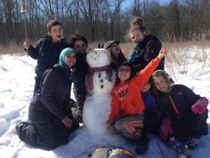 Teaching Kids to Love the outdoors during Winter time!